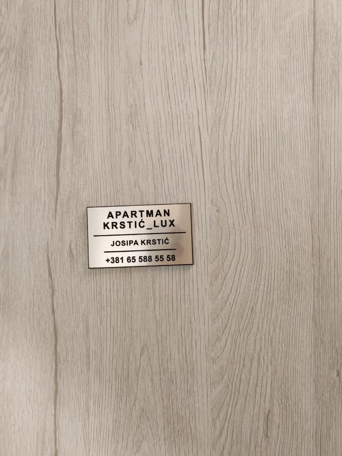 Krstic_Lux Apartman Szabadka Kültér fotó